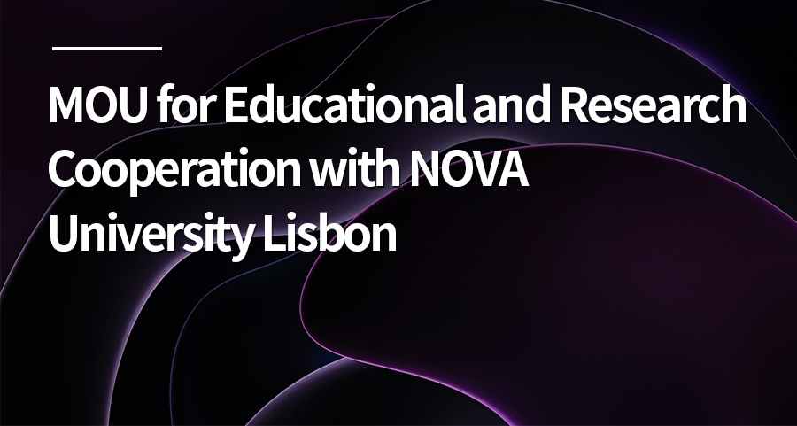 MOU for Educational and Research Cooperation with NOVA University Lisbon