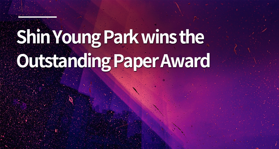 Graduate School of Design student Shin Young Park wins the Outstanding Paper Award of the Korean Design Research Society