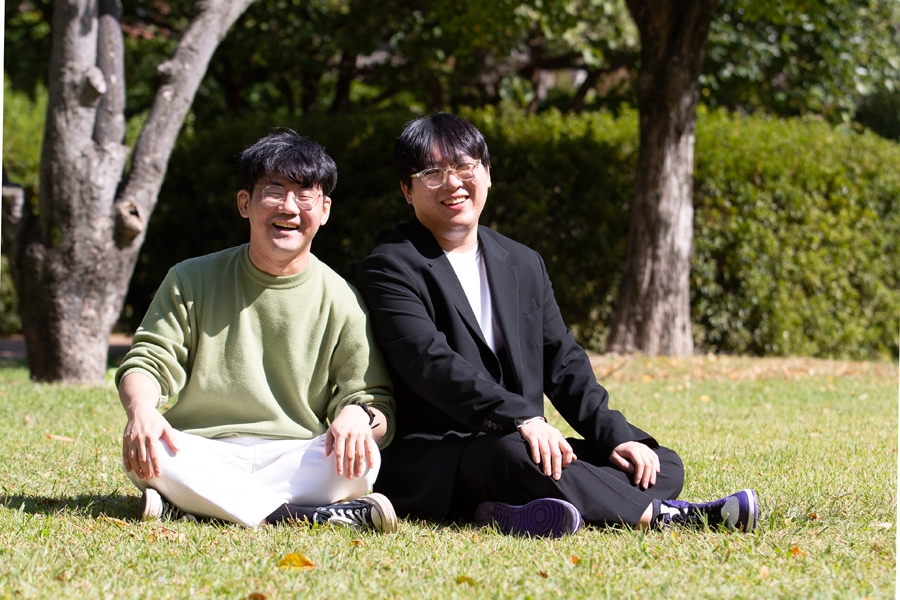 손유린 대표(사진 오른쪽)과 김성환 부대표